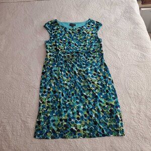 Peacock Style Sleeveless Dress